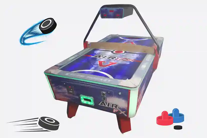 Galaxy air hockey
